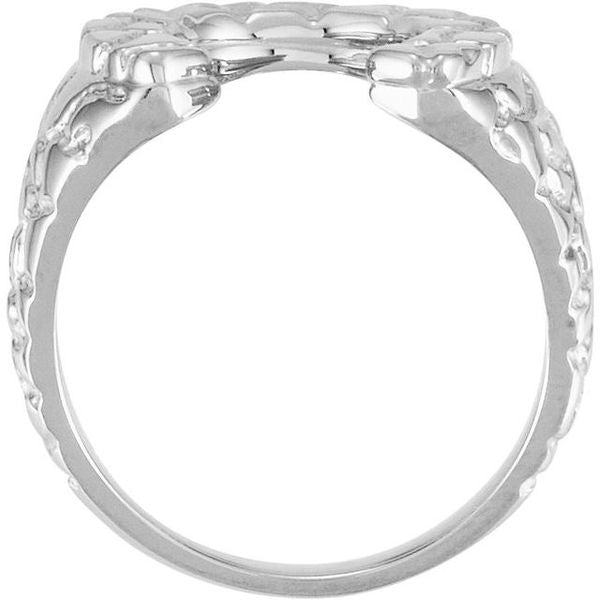 Nugget Horseshoe Ring - Image 2