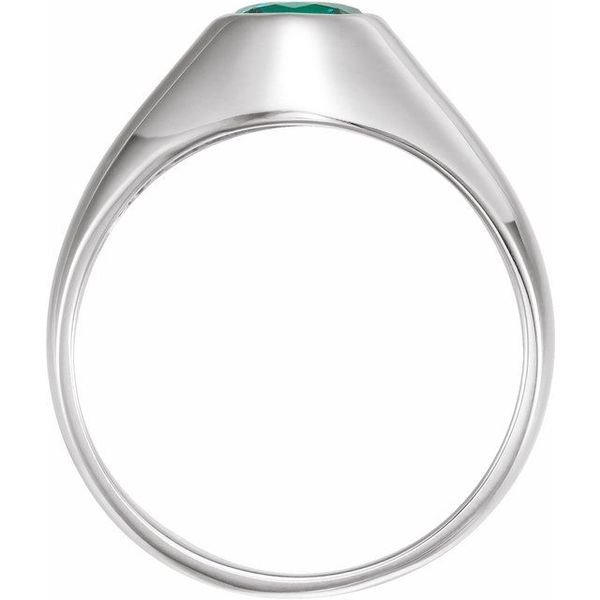 Bezel-Set Solitaire Ring - Image 2