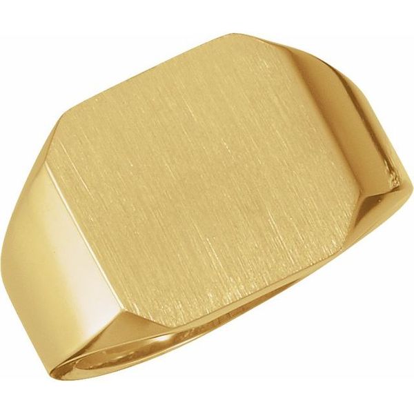 Octagon Signet Ring