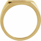 Octagon Signet Ring - Image 2