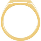 Octagon Signet Ring - Image 2