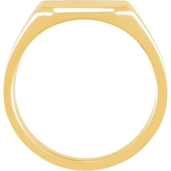Octagon Signet Ring - Image 2