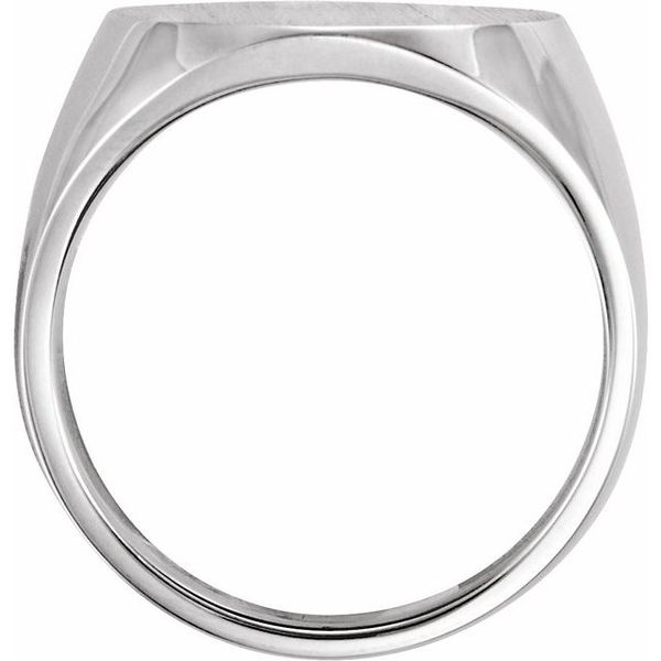 Oval Signet Ring - Image 2
