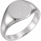 Oval Signet Ring
