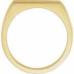Rectangle Signet Ring - Image 2