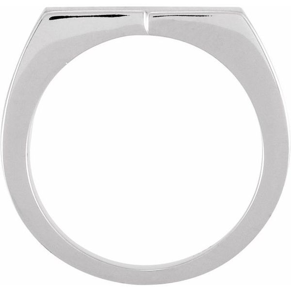 Rectangle Signet Ring - Image 2