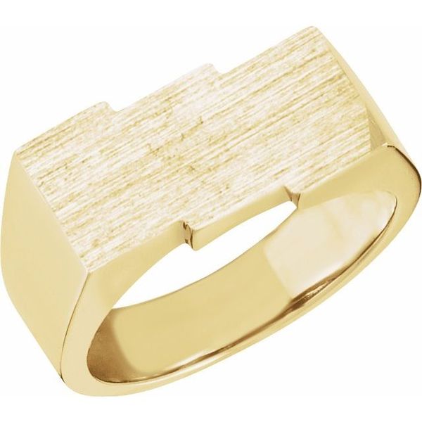 Rectangle Signet Ring