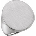 Oval Signet Ring