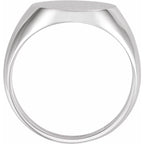 Oval Signet Ring - Image 2