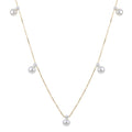 14KT Yellow Gold Freshwater Pearl Necklace