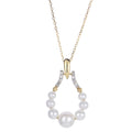 14KT Yellow Gold Freshwater Pearl Necklace