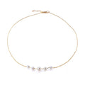 14KT Yellow Gold Freshwater Pearl Necklace