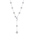 14KT White Gold Freshwater Pearl Necklace