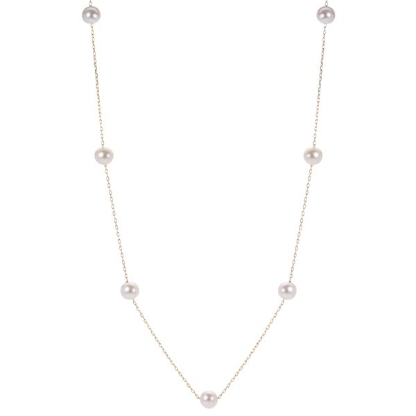 14KT Yellow Gold Freshwater Pearl Necklace