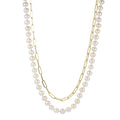14KT Yellow Gold Freshwater Pearl Necklace