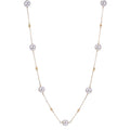14KT Yellow Gold Akoya Pearl Necklace