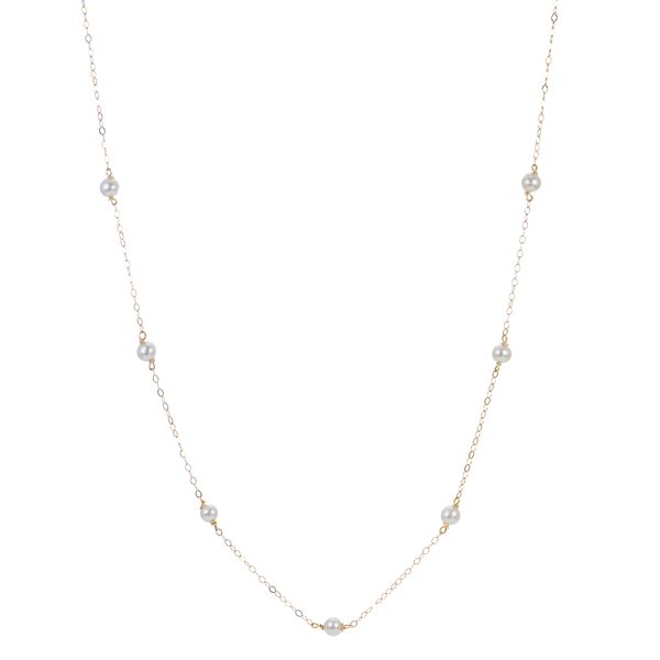 Children's 14KT Yellow Gold Freshwater Pearl Necklace