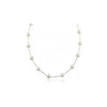 14KT White Gold Freshwater Pearl Necklace
