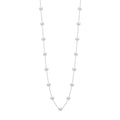 14KT White Gold Akoya Pearl Necklace