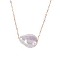 14KT Yellow Gold Freshwater Keshi Pearl Necklace