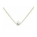 14KT Yellow Gold Akoya Pearl Necklace