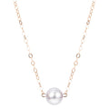 14KT Yellow Gold Akoya Pearl Necklace