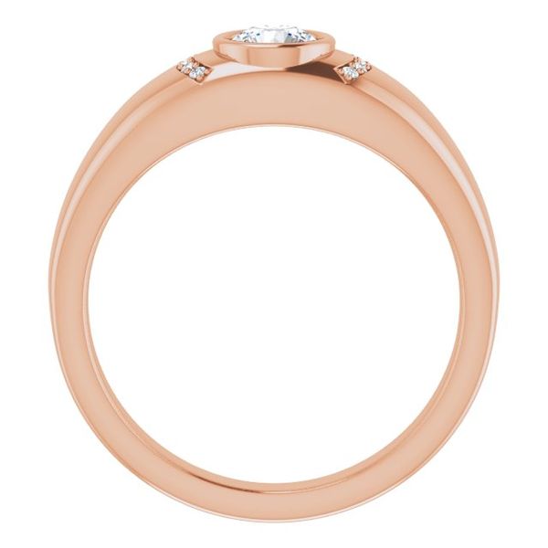 Accented Bezel-Set Ring - Image 2