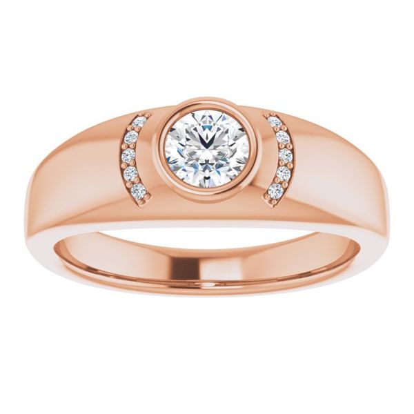 Accented Bezel-Set Ring - Image 3