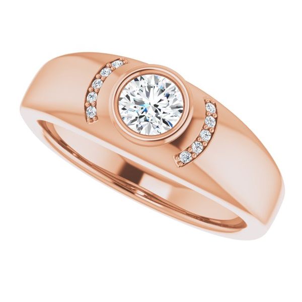 Accented Bezel-Set Ring - Image 5
