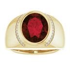 Accented Bezel-Set Ring - Image 3