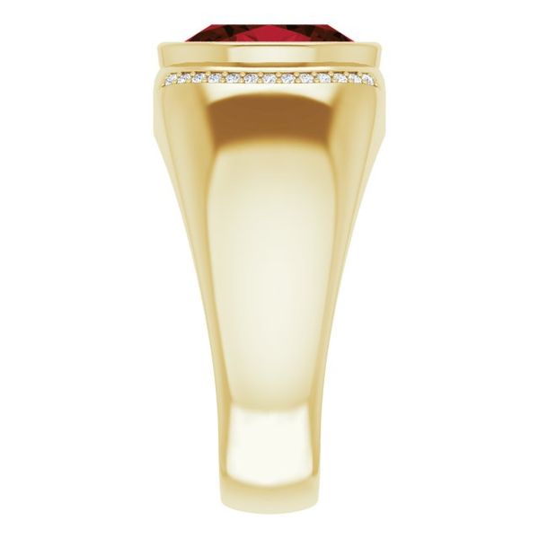 Accented Bezel-Set Ring - Image 4