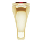 Accented Bezel-Set Ring - Image 4