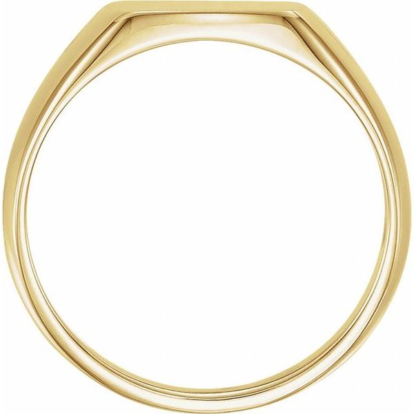 Rectangle Signet Ring - Image 2
