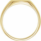 Rectangle Signet Ring - Image 2