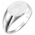 Oval Signet Ring