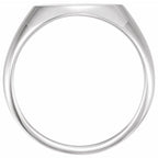 Oval Signet Ring - Image 2
