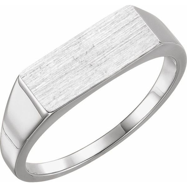 Rectangle Signet Ring