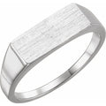 Rectangle Signet Ring