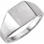 Rectangle Signet Ring