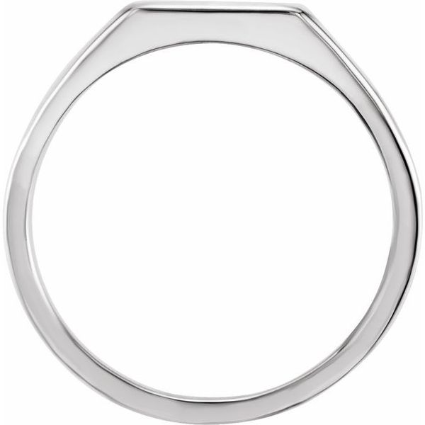 Rectangle Signet Ring - Image 2