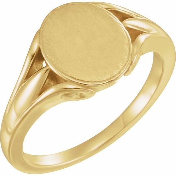 Oval Signet Ring