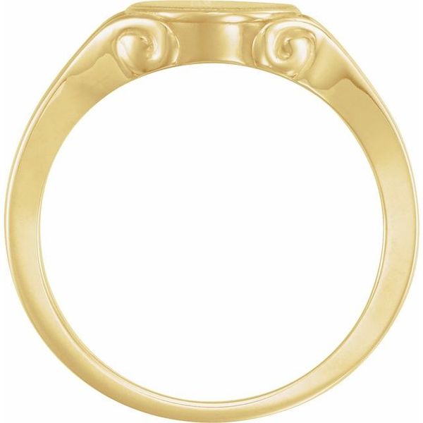 Oval Signet Ring - Image 2