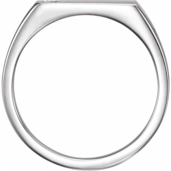 Rectangle Signet Ring - Image 2
