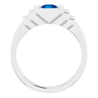 Geometric Solitaire Ring - Image 2