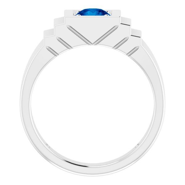 Geometric Solitaire Ring - Image 2