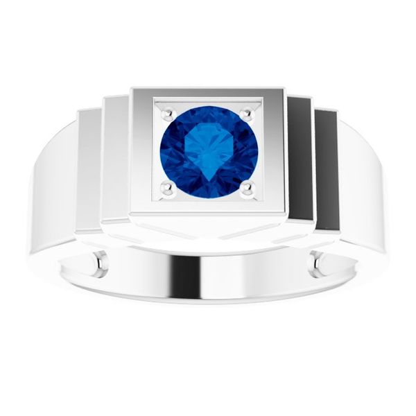 Geometric Solitaire Ring - Image 3