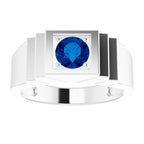 Geometric Solitaire Ring - Image 3