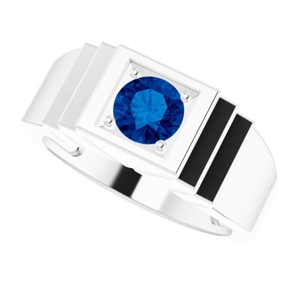 Geometric Solitaire Ring - Image 5