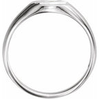 Oval Signet Ring - Image 2
