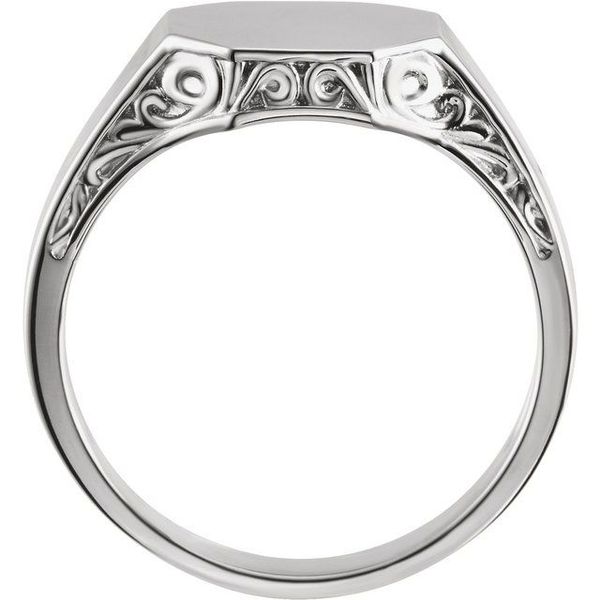 Octagon Signet Ring - Image 2